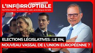 Elections législatives : le RN, nouveau vassal de l'Union européenne ?