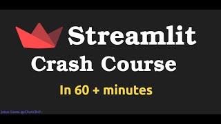 Streamlit Crash Course [2024]