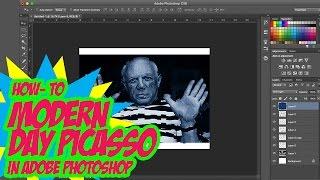 Picasso Style Portrait In Photoshop (15 Mins or less)