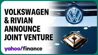 Volkswagen, Rivian announce joint venture to create EV tech