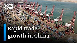 Why are Chinese imports & exports surging? | DW News