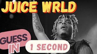 Can you guess the Juice WRLD song in 1 second?