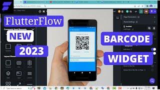 FLUTTERFLOW NEW 2023 - BARCODE WIDGET