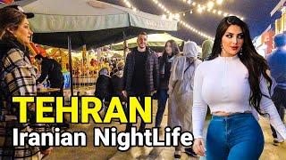 IRAN 2023   Iranian NightLife In Tehran 2023 Walking Vlog ایران