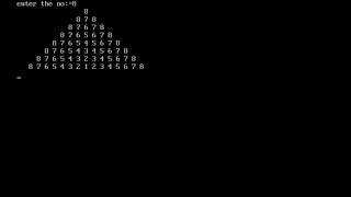 C Pattern Program ||  7th  PATTERN  NUMBERS  in Programming Funda .