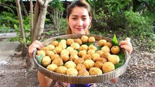 Yummy Recipe: Cheese inside Potato Ball Cake - Cheese Cake