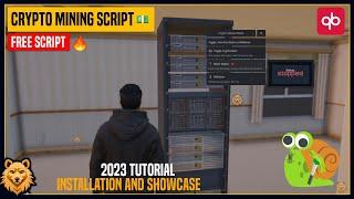 QBCore Crypto Mining Script |  Setup Mining Rig in Housing | Free FiveM Script | QBCore Framework