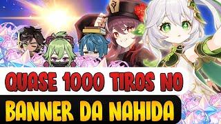 DEI QUASE 1000 TIROS NO BANNER DA NAHIDA E DA HUTAO!