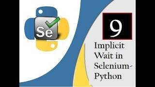 Selenium Python:  Implicitly Wait in Selenium Webdriver with Python