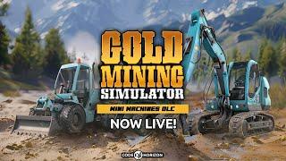 Gold Mining Simulator - Mini Mining Machines DLC I Official Trailer
