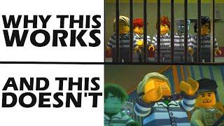 Why Ninjago Crystalized's Prison Plot WORKS (and why Skybound doesn't)