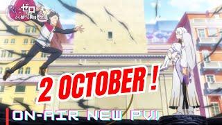 Re ZERO Season 3 is Finally Here October 2nd!