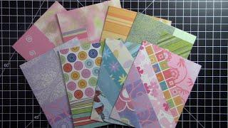 Making Card Bases from Scrap Paper