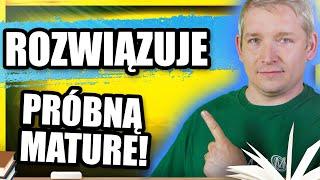 Matura Próbna. Odpowiedzi. Grudzień 2022. Poziom podstawowy. Matematyka. Live.