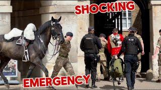 EVERYONE is SHOCKED! INCIDENT, this HAPPENED at horse guards today