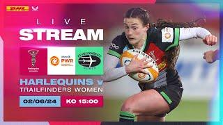 Live Allianz Premiership Women's Rugby: Harlequins Women v Trailfinders Women