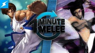 One Minute Melee - Kim vs Juri (King of Fighters vs Street Fighter)