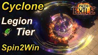 [3.25] Legion Cyclone is Back! (Spin2win) - Path of Exile Best Builds