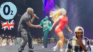 DAVIDO Entrance At O2Arena Soldout With Kizz Daniel & Chioma