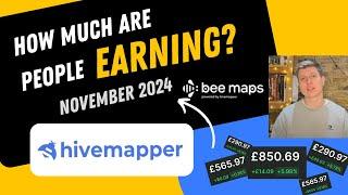 Hivemapper - Updated Dashcam Earning (November 2024)