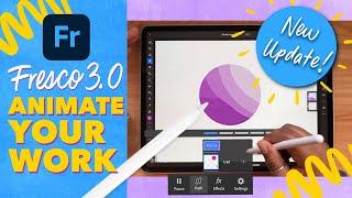 Animation Motion in Adobe Fresco (2022) | New 3.0 Update