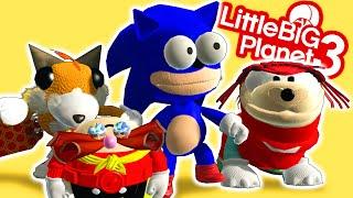 LittleBigPlanet 3 - Strange Sonic Costumes - PC Gameplay | EpicLBPTime