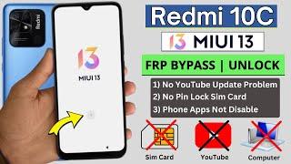 Redmi 10C Frp Bypass | All Xiaomi Redmi MIUI 13 Google Account Unlock Without PC - 2025