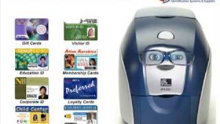 Zebra Photo ID Card Printer animation