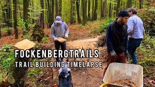 Legale Trails in Aschaffenburg / Fockenbergtrails / Trail Building Timelapse