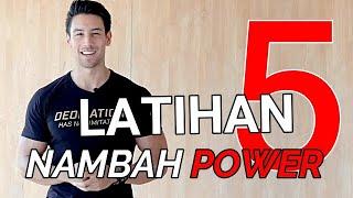 5 LATIHAN UNTUK MENAMBAH POWER DI RUMAH