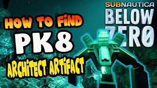 How to find Architect Artifacts  Ground Sampler PK8 | Subnautica Below Zero