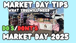 MARKET DAY TIPS WHAT I LEARNED IN 2024 MARKET DAY DOS/DONTS HOW TO FIND MARKETS