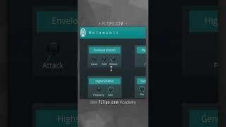 Fire Drums Trick With New Noise Unit Preset in Patcher | FL Studio Tutorial #shorts