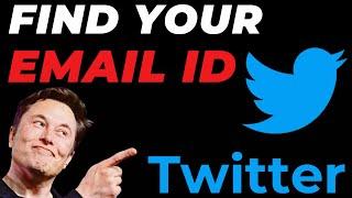 How to find Twitter email address 2024 | Check Email id linked to account English