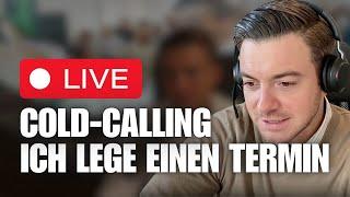 Ich mache Live Telefonakquise im 1:1 Mentoring und lege einen Termin...