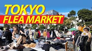 Thrifting in Japan  Biggest Flea Market in Tokyo | Oi Racecourse