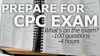 WHAT’S ON THE CPC EXAM? | EXAM PREPARATION | TIPS FOR MEDICAL CODING BEGINNERS