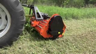 WoodMaxx FM-78H PTO Flail Mower in action