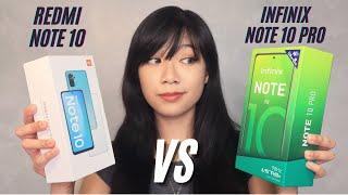 Infinix Note 10 Pro VS Redmi Note 10 |  BATTLE OF THE NOTES!