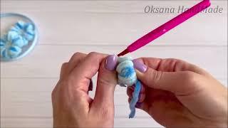 How To Crochet A Simple Flower I Step by Step Crochet Flower Tutorial For Beginners