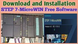 How to Download and Install STEP7-MicroWIN PLC Software.