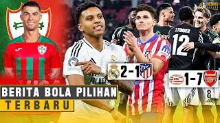 Hasil Liga Champion: Arsenal Hancurkan PSV - Madrid Sikat Atletico - Ronaldo Gabung Klub Brazil?