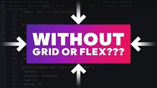 Best (and worst!) ways to center WITHOUT flex or grid