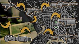 GTA 5 - All Secret and Rare Weapon Locations (Alien Gun, Up-n-Atomizer & more)