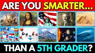 Are You Smarter Than a 5th Grader?  | General Knowledge Quiz 