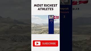 Top 100 Most Richest Athletes in the World. #infozone #richestathletes