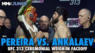 Alex Pereira vs. Magomed Ankalaev Final Faceoff for Title Clash | UFC 313