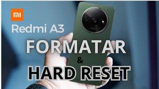 COMO FORMATAR XIAOMI REDMI A3 - HARD RESET - VOLTAR COM AS CONFIGURAÇÕES DE FÁBRICA - FACTORY RESET