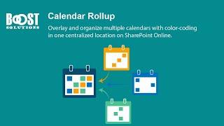 Calendar Rollup: Overlay and Organize Multiple Calendars with Color-Coding in SharePoint Online