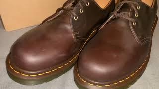 Dr Martens 1461 3 Eye Shoes In Distressed Gaucho Crazy Horse Unboxing!!!